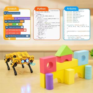 Wgzx hiwonder ชุด ESP32 quadrupedpro mechdog ภาพอัจฉริยะหุ่นยนต์ไบโอนิคเขียนโปรแกรมแบบกราฟิก - Product Image 3