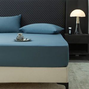 Lyocell Fiber Fitted Sheet Set US Size Home <strong>Bedding</strong> Deep Pocket Sheet&amp;Pillowcase 3pcs Hot Sleeper 60S 600TC Eucalyptus <strong>Bedding</strong> - Product Image 3