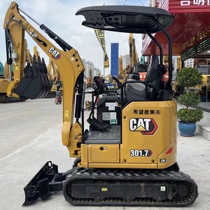 Excavadora Hidráulica Compacta Usada Original de EE. UU. CAT 301.7 CR de 1.8 Toneladas, Cola Corta, Bajas Horas de Trabajo, Micro Caterpillar - Product Image 1