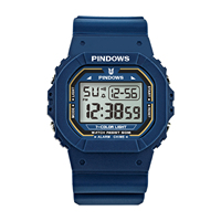 Neue günstige Unisex-Mode-Sport-Digitaluhr aus Kunststoff, wasserdicht, Geschenk für Verliebte