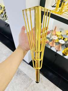 सोफा पैर धातु फर्नीचर लोहे के पैर उच्च गुणवत्ता वाले सोने के बेडरूम फर्नीचर आधुनिक बेडरूम के सामान 15 सेमी 18 सेमी - Product Image 6