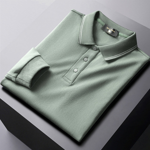 Polo personalizado al por mayor 100% algodón Polo de manga larga para <span class=keywords><strong>hombre</strong></span> - Product Image 5