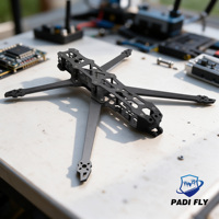 Kit de châssis de drone FPV en fibre de carbone GK-V3 de 10 pouces, épaisseur des bras de 7 mm, 457 g, grand châssis de quadricoptère de course