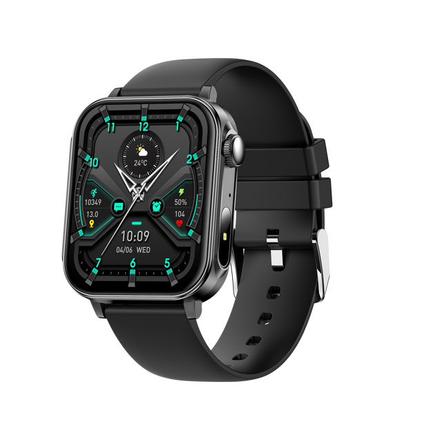 V96 Premium Smart Watch with TFT Display Durable Silicone Band Fashionable Fitness & Sleep Tracker Water Resistant (IP67)
