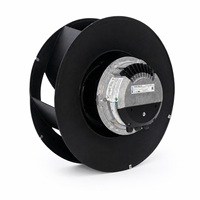 Kipas Sentrifugal Industri Besar EC R3G560-RA24-03 Kipas Sentrifugal EC 560mm 400V 1750RPM 9000m³/jam Aliran Udara Tinggi Blower Industri