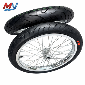 ชุดล้อซูเปอร์โมโต CNC ขนาด <span class=keywords><strong>17</strong></span> นิ้ว สำหรับ Surron Light Bee พร้อมยาง CST สีเงิน ขนาด <span class=keywords><strong>1.60</strong></span> 2.15  อะลูมิเนียม สำหรับรถมอเตอร์ไซค์ไฟฟ้าวิบาก  ชุดล้อหน้า-หลัง - Product Image 1