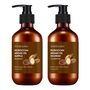aceite de nuez logotipo personalizado oem largo anti caída del cabello etiqueta privada natural biotina conjunto de champú y aco - Product Image 1