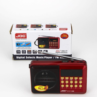 Radio FM numérique portable rechargeable à piles, petite, avec lecteur MP3, musique islamique, Coran, stéréo, USB, fabriquée en Chine