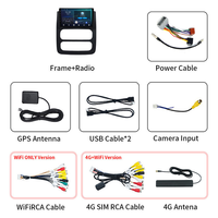 Unité principale de navigation GPS 9 pouces Android Multimédia Carplay Auto Écran tactile Autoradio pour Dodge Ram 2500 SLT 2002~2005
