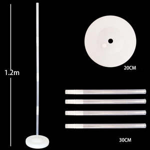 Arco de Globos Ajustable para Bodas, Soporte de Columna de Globos para Piso, Soporte de Fondo de Metal, Suministros para Fiestas, Kit de Soporte para Globos - Product Image 6