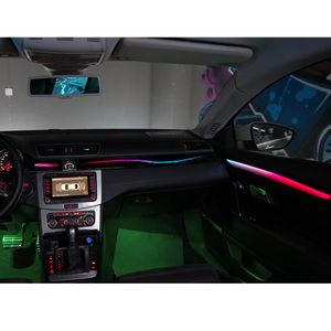 Éclairage d'ambiance RGBIC pour voiture, directement de l'usine, pour Volkswagen CC 2013-2018, décoration intérieure, bande LED - Product Image 6