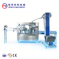 Ligne de production automatique complète de remplissage de bouteilles d'eau minérale 2500-3000 BPH pour usine de traitement de l'eau