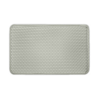 Prix Spécial Tapis de Litière Carré Double Couche en EVA Écologique 61x38cm Anti-Évasion de Sable Accessoires pour Bac à Litière