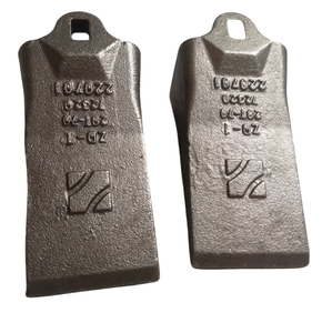 Legierter Stahl Mini bagger Schaufel zähne Strap azier fähige Baumaschinen Ersatzteile mit flachen Zähnen für Berg arbeiten - Product Image 2