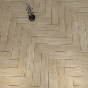 Herringbone Vinyl Click Lock Flooring Tile Plank Rigid Core Interlock SPC Floor Luxury Vinyl Plank Flooring For Indoor Home