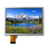 Interface homme-machine (HMI) - Écran LCD TFT WVGA 5 pouces 800x480 - Large plage de température - Haute luminosité - Module résistant aux vibrations