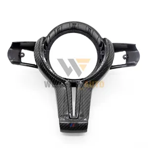 For Bmw Steering Wheel Trim Cover Auto Parts M Sports Steering Wheel Carbon Fiber Thong Cover Suitable 3 Series And 5 Series