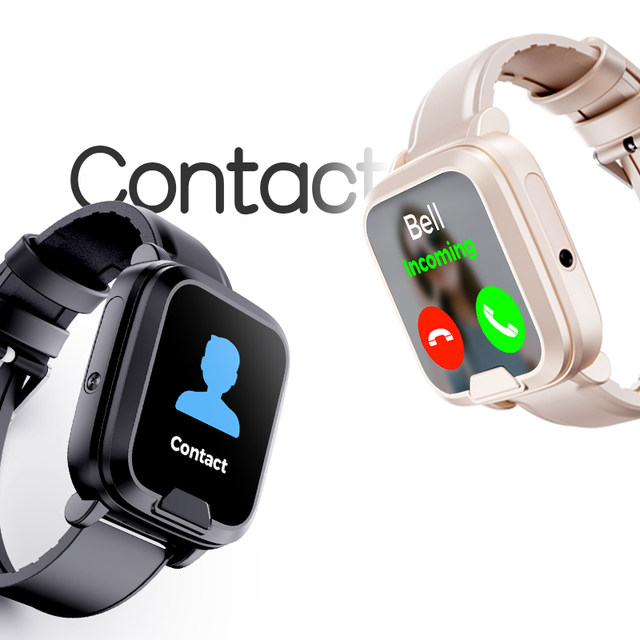 EV06 Elderly 4G Cellular Medical Alert Smartwatch Instant Emergency Help Senior Life Monitoring Device