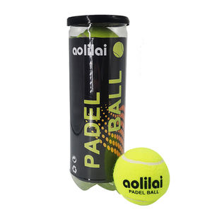 2024 Direktverkauf ab Werk Großhandelspreis Niedrige MOQ Hohe Qualität Padel-<span class=keywords><strong>Ball</strong></span> 45% Wolle 2,5 Zoll Kundenspezifischer Padel-<span class=keywords><strong>Ball</strong></span> - Product Image 1