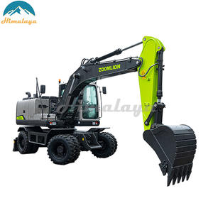 Excavadora de ruedas Zoomlion New Doosan Dx 140 W de alta calidad ZE150WG 15Ton 0.6m ³ Bucket Excavadoras de ruedas usadas a la venta - Product Image 2