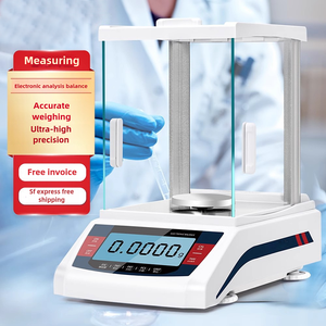 मूल 1/10,000 0.1 मिलीग्राम सोने के गहने के लिए 1/1,000 1 मिलीग्राम सटीकता प्रयोगशाला संतुलन" - Product Image 2