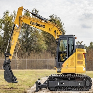 รถขุดไฮดรอลิก Liugong 913F พร้อมเครื่องยนต์ Cummins ขนาด 13 ตัน สำหรับงานดิน - Product Image 1