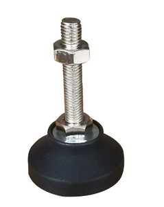 Patins de base robustes 100G M12*80, pieds de nivellement réglables en caoutchouc M12/M16/M20/M24 - Product Image 1