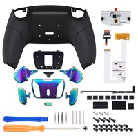 EXtremeRate Remap Back Paddles Kit Metal RISE4 V3 Remapper Kit pour PS5 Controller BDM-030/040/050 Mapping Back Buttons