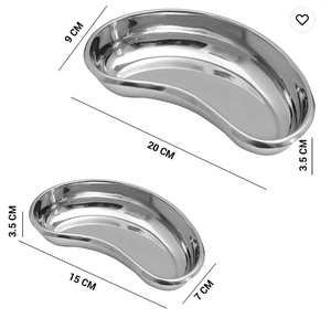 Plato Renal de Acero Inoxidable 304 de Alta Calidad, Tipo Médio Profundo, Modelo Grande, para Cirugía, con Precio Económico para Hospital - Product Image 2