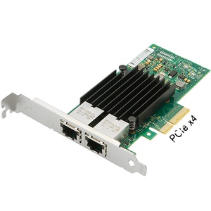 X550-T2 10GbE Dual Port PCIe X4 Desktop Network Card With X550 2 RJ45 10 Gigabit <b>Ethernet</b> <b>Adapter</b> Wired in Stock X550-T2 - Product Image 1