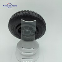Pneu de brouette pneumatique de haute qualité avec jante en plastique, petite taille 8 pouces 2.50-4, vente en gros NS Factory