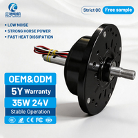 Pièces détachées pour ventilateur de plafond silencieux, moteur de ventilateur électrique BLDC DC haute vitesse 140 pour usage domestique et professionnel
