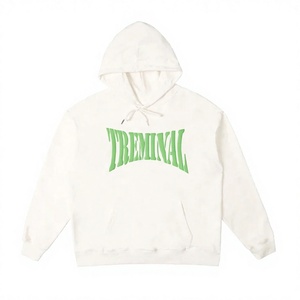 Sudadera con Capucha de Felpa de Algodón Grueso Premium para Hombre, Estilo Urbano Oversize, Fabricación OEM ODM - Product Image 1