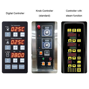 فرن خبز وبيتزا من الفولاذ المقاوم للصدأ من مصنع AIKAI في الصين، طابق واحد وصينية واحدة، فرن مخبوزات لخبز الخبز - Product Image 5
