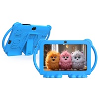 Tableta Educativa Portátil Android 12 de 7 Pulgadas, 4GB 32GB, para Niños, Tableta Infantil para el Aprendizaje de Niños Pequeños
