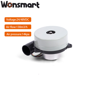 Wonsmart 24V 48V Mini soplador de aire industrial de alta velocidad hoja de aluminio DC ventilador centrífugo OEM personalizable con controlador - Product Image 2
