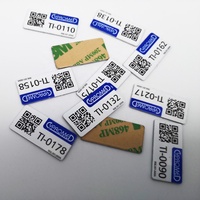 Prototype de marquage en métal imprimé en aluminium code matériel en aluminium en métal étiquette de code à barres pour étiquettes personnalisées