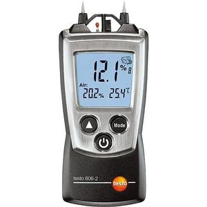 Testo 606-1 Hygromètre à aiguille avec affichage numérique en acier inoxydable pour la mesure de l'humidité des matériaux en bois - Product Image 4