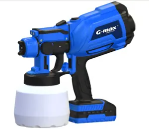 G-max 20V Schnur lose 1200ml Durchfluss regelung HVLP Household Power Paint Spritzpistole