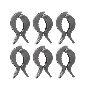 Lot de 6 chevilles de <span class=keywords><strong>poussette</strong></span> crochet couverture en mousseline pare-soleil à l'auvent landau porte-<span class=keywords><strong>jouet</strong></span> Clips de couverture de siège de voiture - Product Image 1