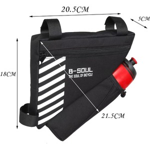 Échantillon gratuit : Sacoche de selle de vélo tendance, imperméable, sac triangulaire portable pour le sport - Product Image 1