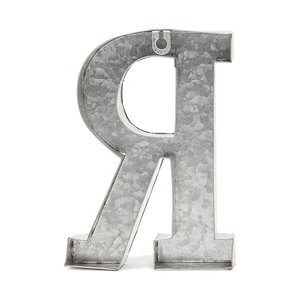 Décoration Murale Vintage en Fer Galvanisé Couleur Originale, Lettres Décoratives Transfrontalières, Artisanat de Quincaillerie pour la Maison - Product Image 2