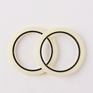 Juego de baja compresión MUBY Sello de varilla hidráulica de PU PA de acción simple de alta presión Anillo de respaldo integrado - Product Image 6