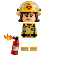 Mini figurine personnalisée en ABS/PP avec impression sur mesure, accessoires à thème unique pour les passionnés de construction - Décorative