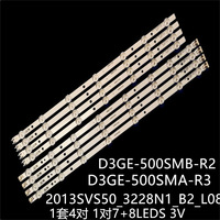 Kit de réparation LED pour barre de rétroéclairage en aluminium pour téléviseur UN50J6200, D3GE-500SMA/B-R3 2013SVS50
