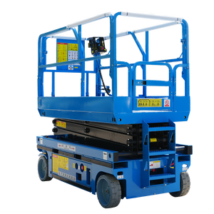 Plataforma Elevadora de Tijera Móvil Eléctrica Autopropulsada de 4-16 m, Plataforma de Andamio de Elevación Hidráulica para Alquiler - Product Image 4