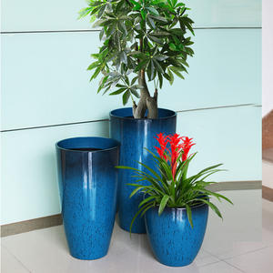 Pot de fleurs en bambou Turtle Back, oiseau de <span class=keywords><strong>paradis</strong></span>, arbre joyeux, salon, grand pot, luxe léger, haute sensibilité, résine épaissie, durable - Product Image 3