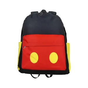 BA0184 kırmızı ve siyah sırt çantası yüksek kalite toptan çocuk tasarım sırt çantası çocuklar okul çantaları