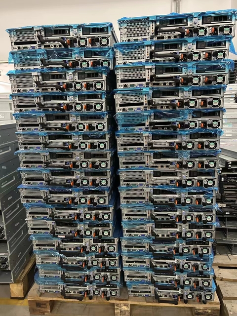 Used Wholesale  R730 8SFF H330 2xHeatsinks Full Fans 750wx2 2U Rack Server