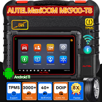 Escáner de Diagnóstico TPMS Inalámbrico Autel MaxiCOM MK900TS MK900-TS con Soporte para Android 11, Protocolos DoIP/CAN FD y Más de 40 Servicios